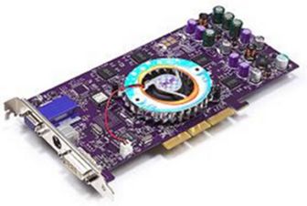 A photo of the ASUS v8440 128mb GeForce 4 Ti4400 graphics card